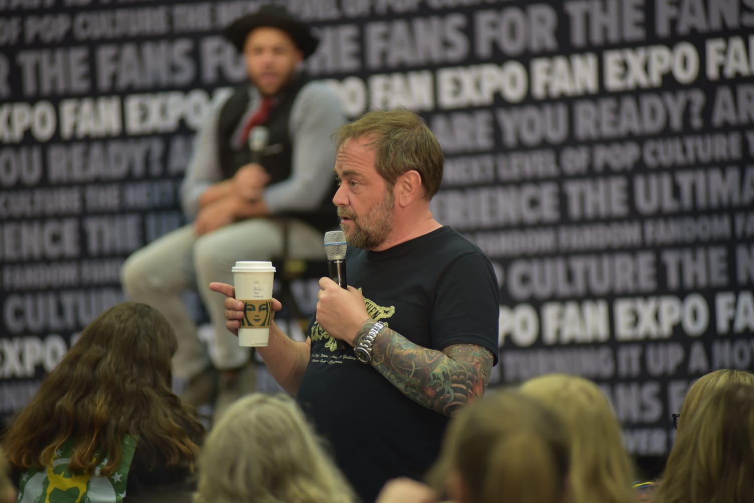 Supernatural's Mark Sheppard panel at FAN EXPO Cleveland 2022