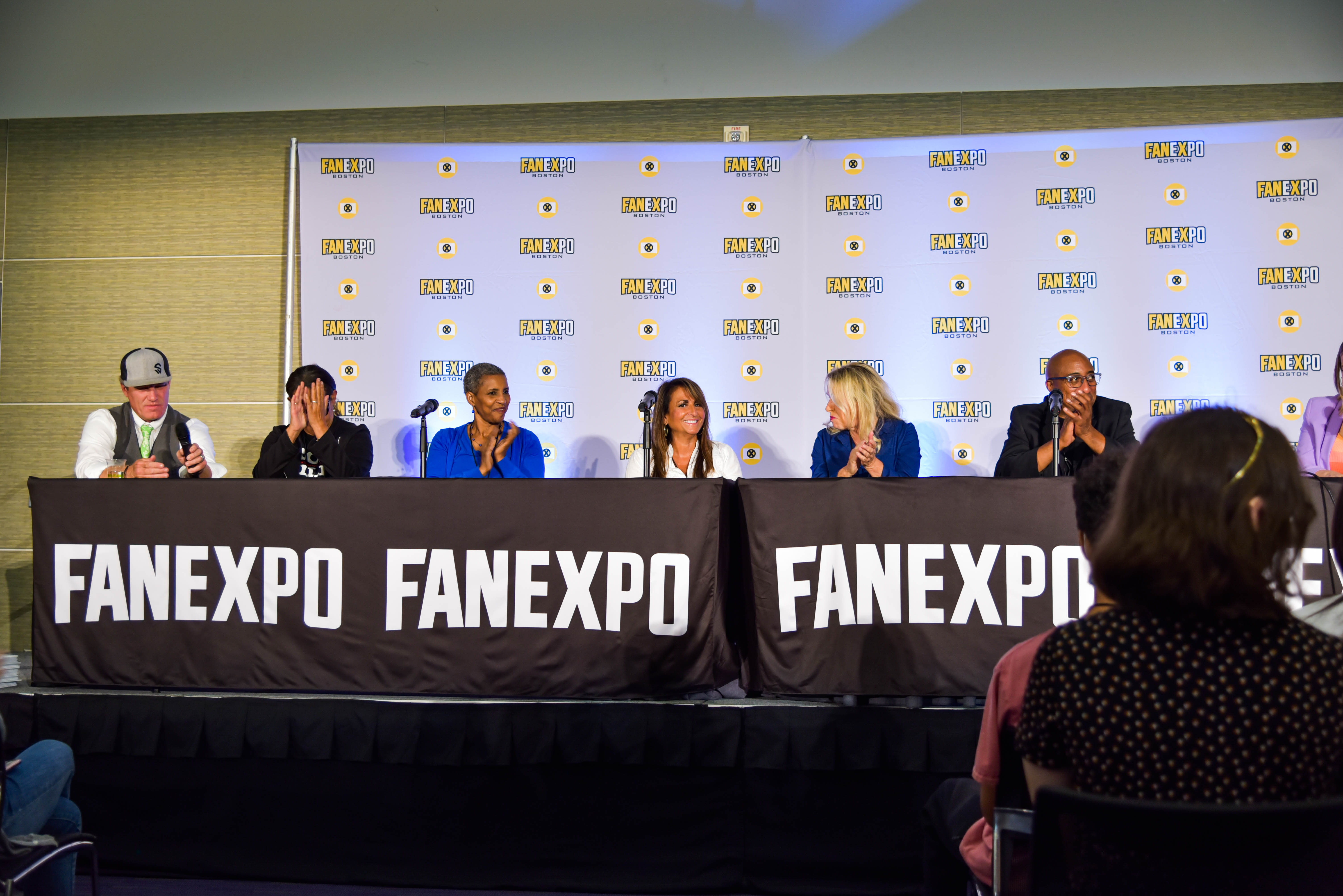 Important members of the Boston film industry sat at their panel, happily giving answers. 