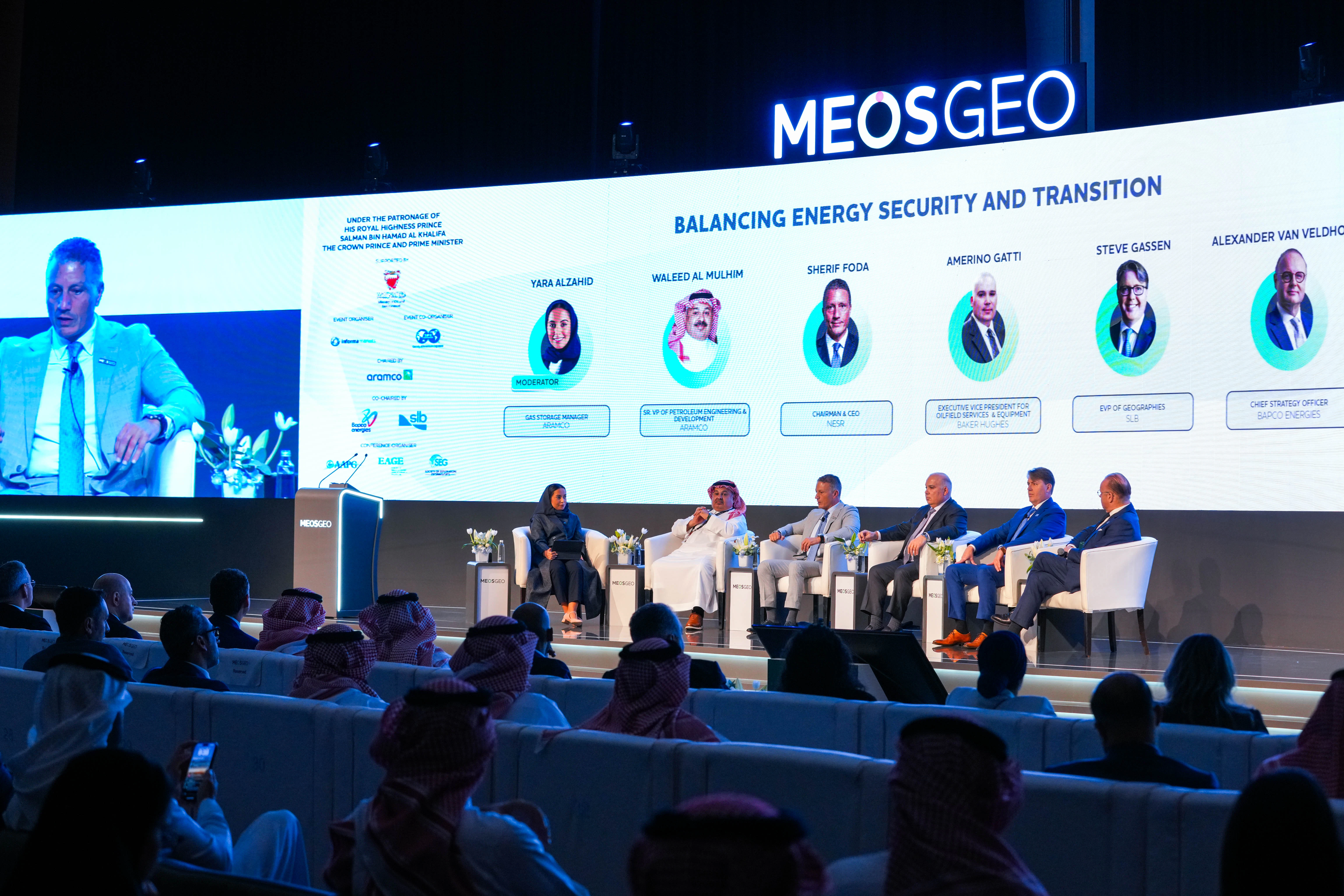 Strategic conference session at MEOS GEO 2025