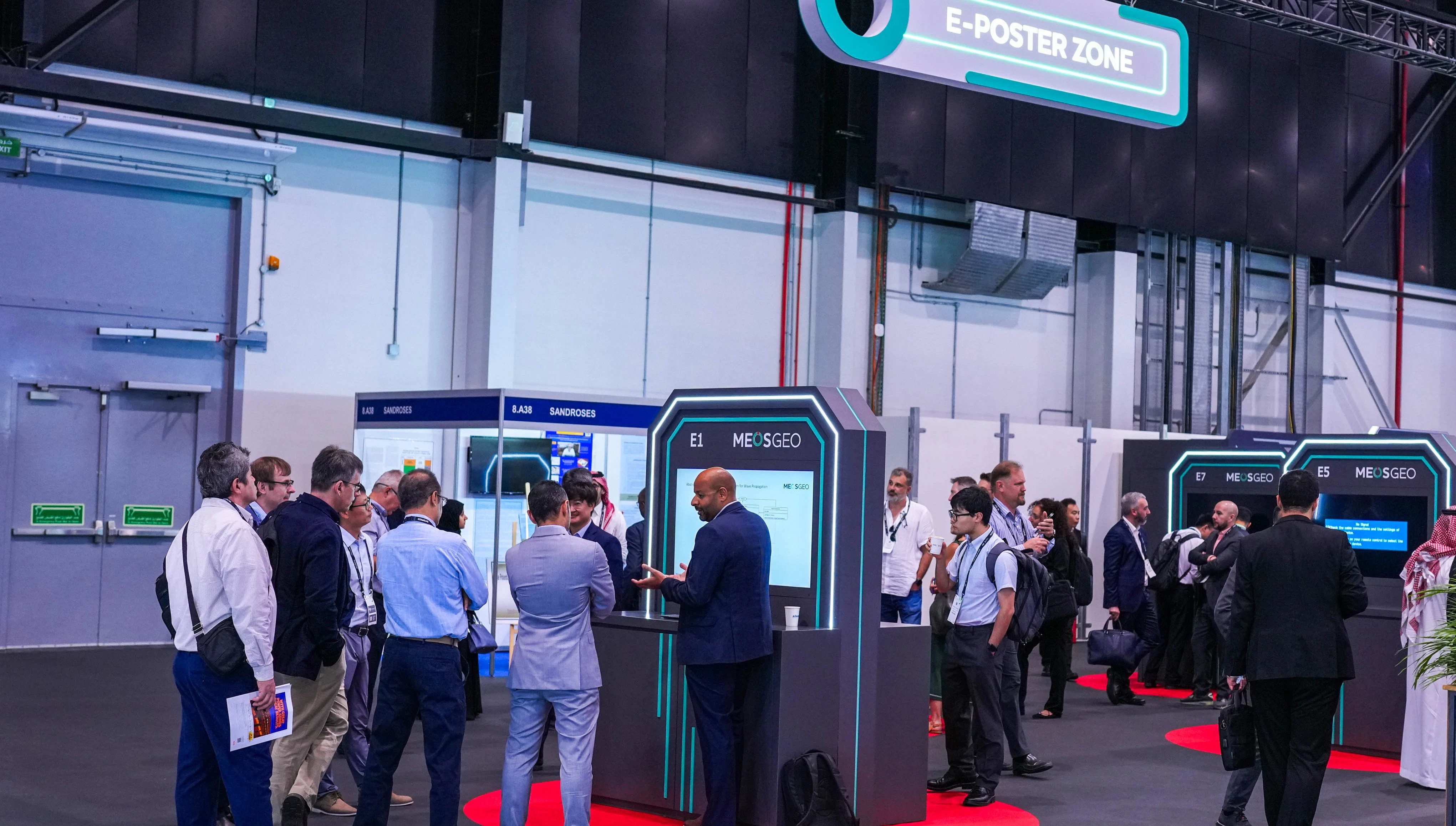 Eposter zone at MEOS GEO 2025