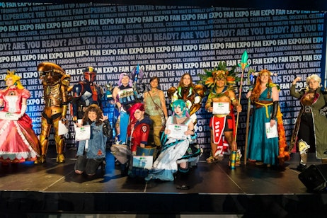 Winners of the Cosplay Craftmanship cup