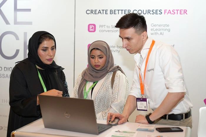 Demonstration of a L&D Solution at L&D Summit in Abu Dhabi