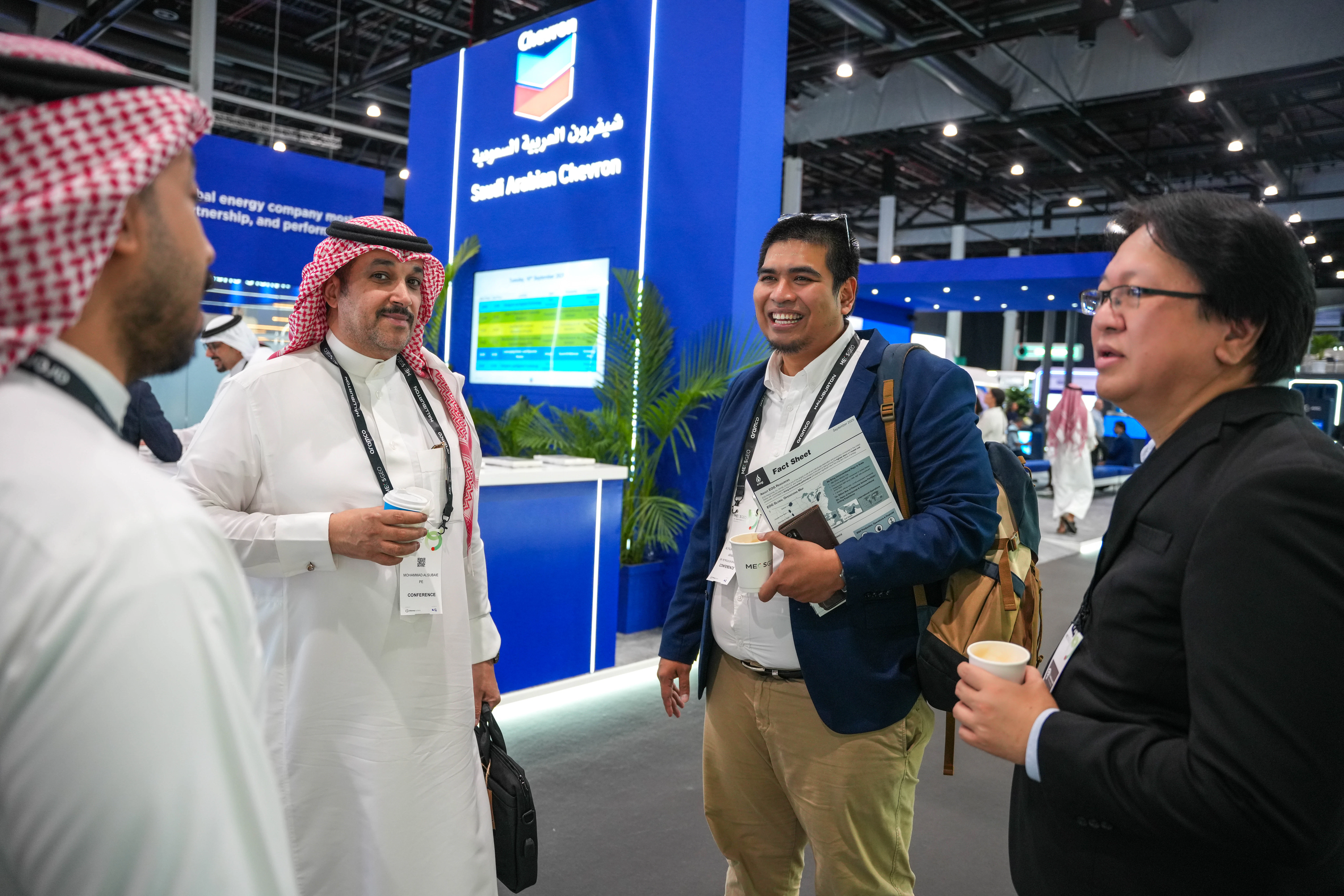 MEOS GEO 2025 stand