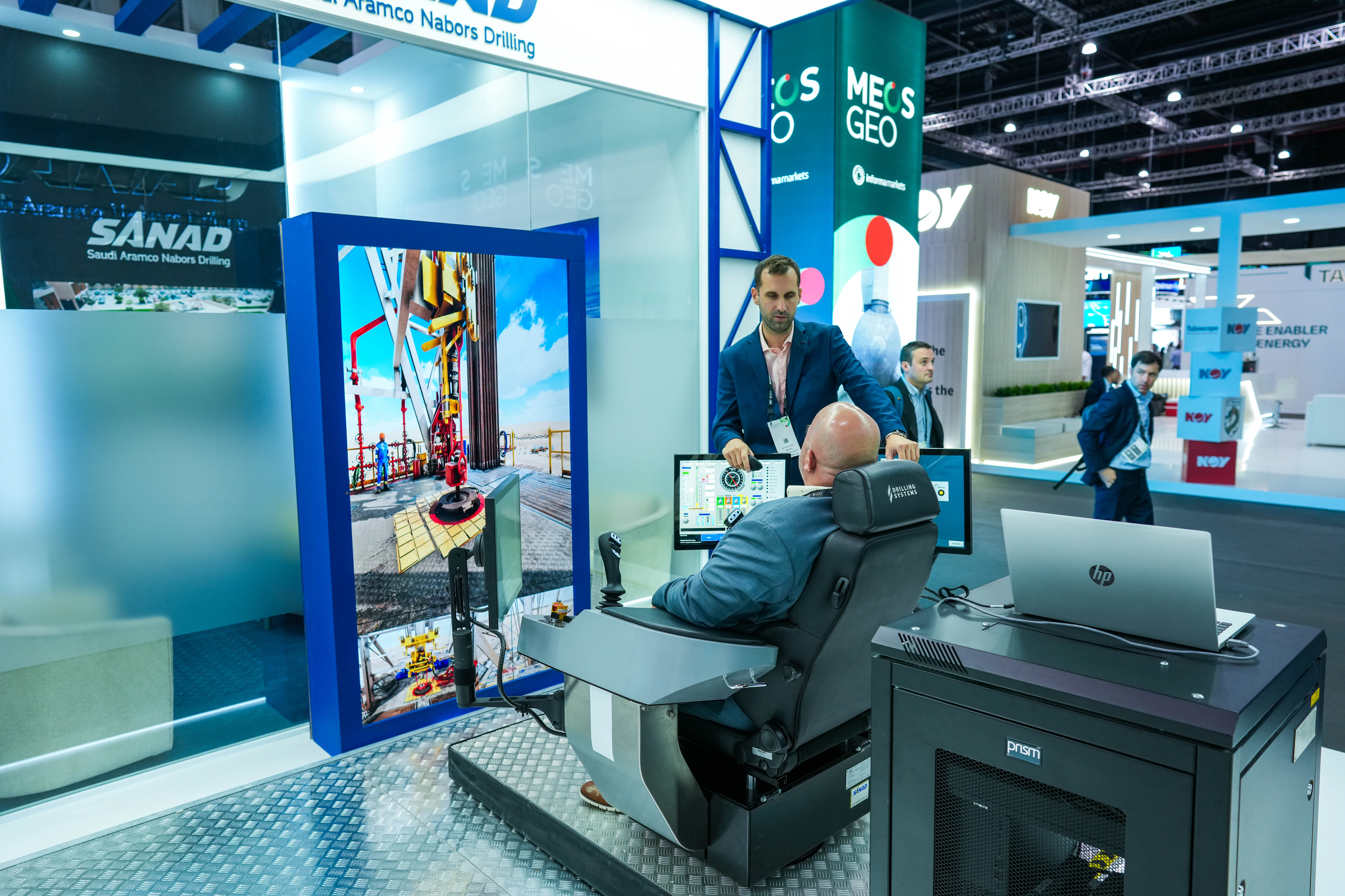 Live demo at MEOS GEO 2025 Sanad