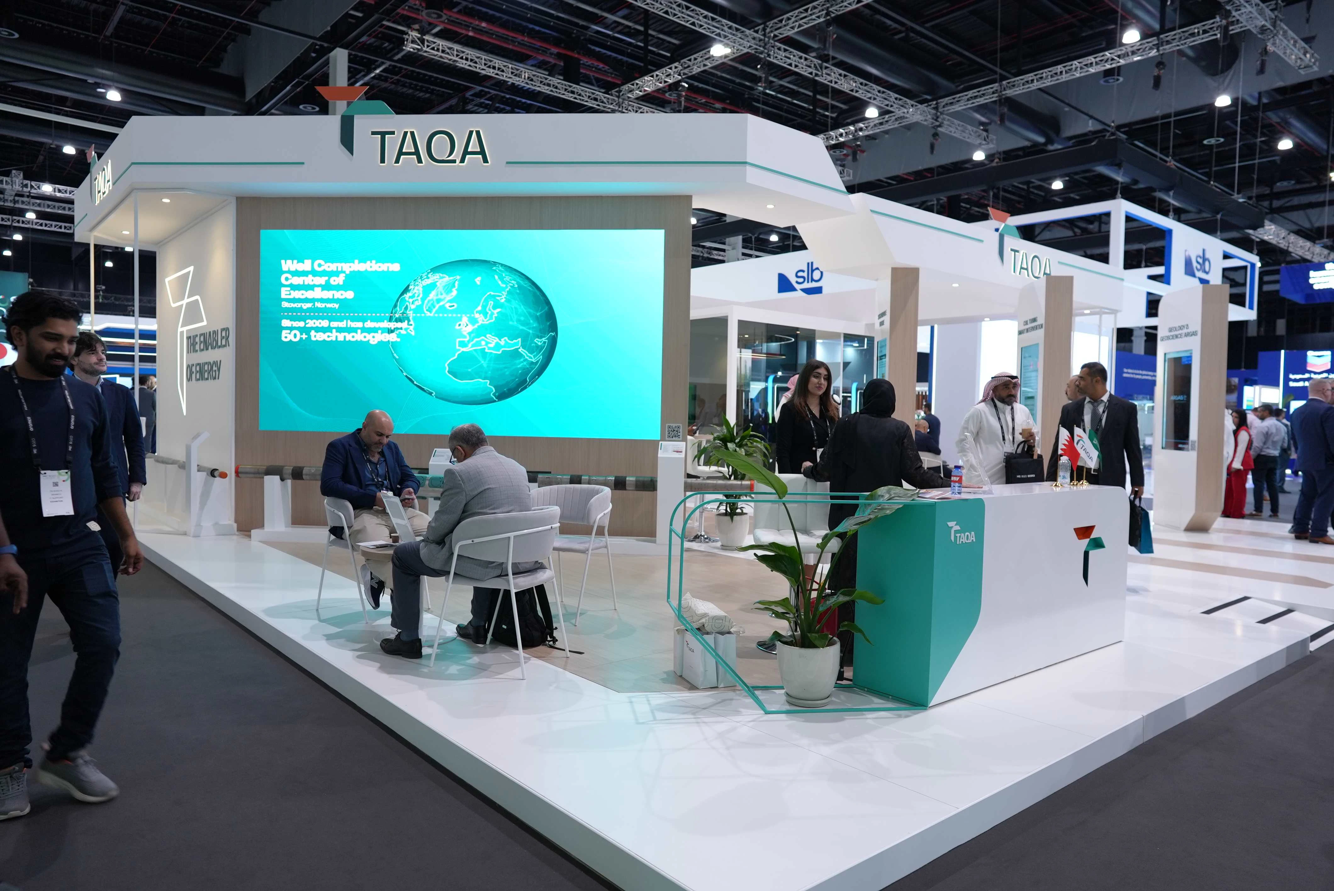 Taqa stand at MEOS GEO 2025