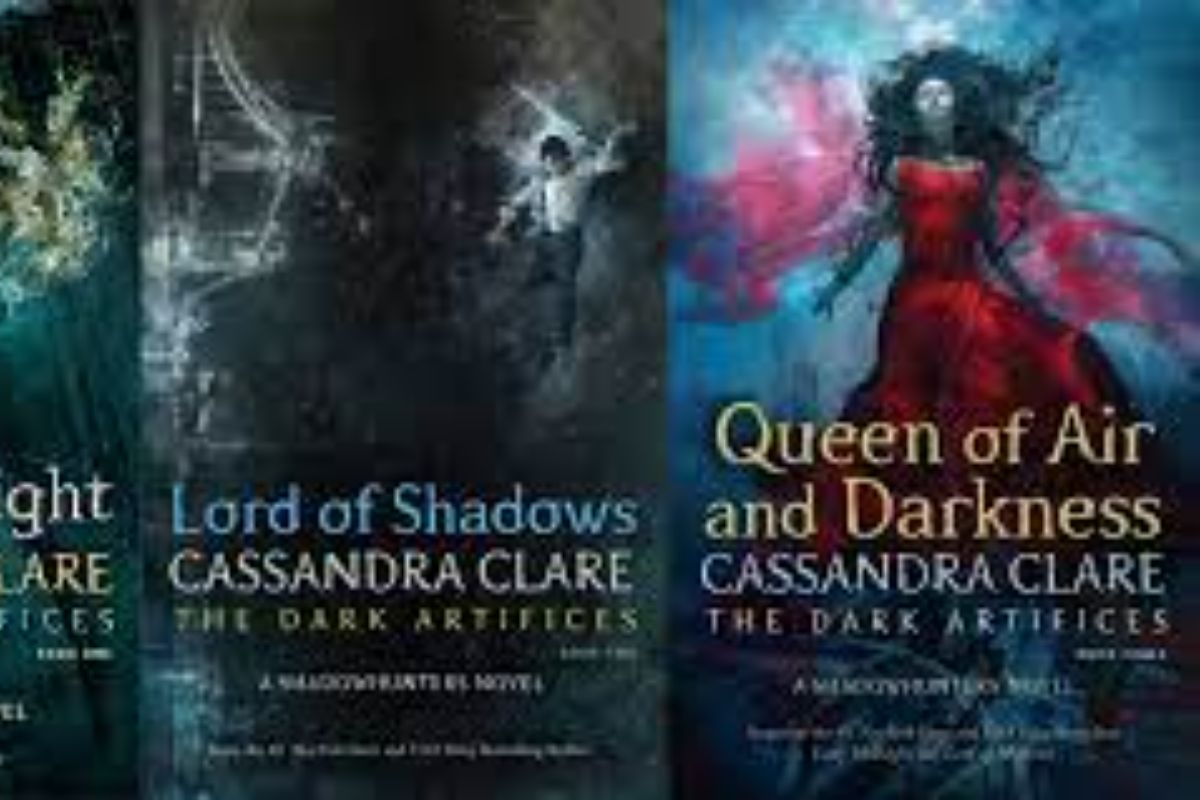 Covers of The Dark Artifices by Cassandra Clare