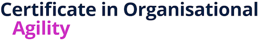 Certificate in Organisational Agility