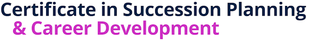 Certificate in Succession Planning & Career Development