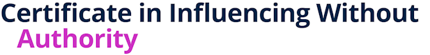 Certificate in Influencing Without Authority