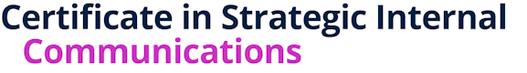Certificate in Strategic Internal Communications