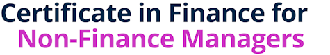 Certificate in Finance for Non-Finance Managers