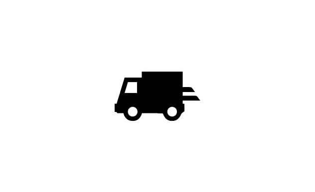 clip art of a delivery truck