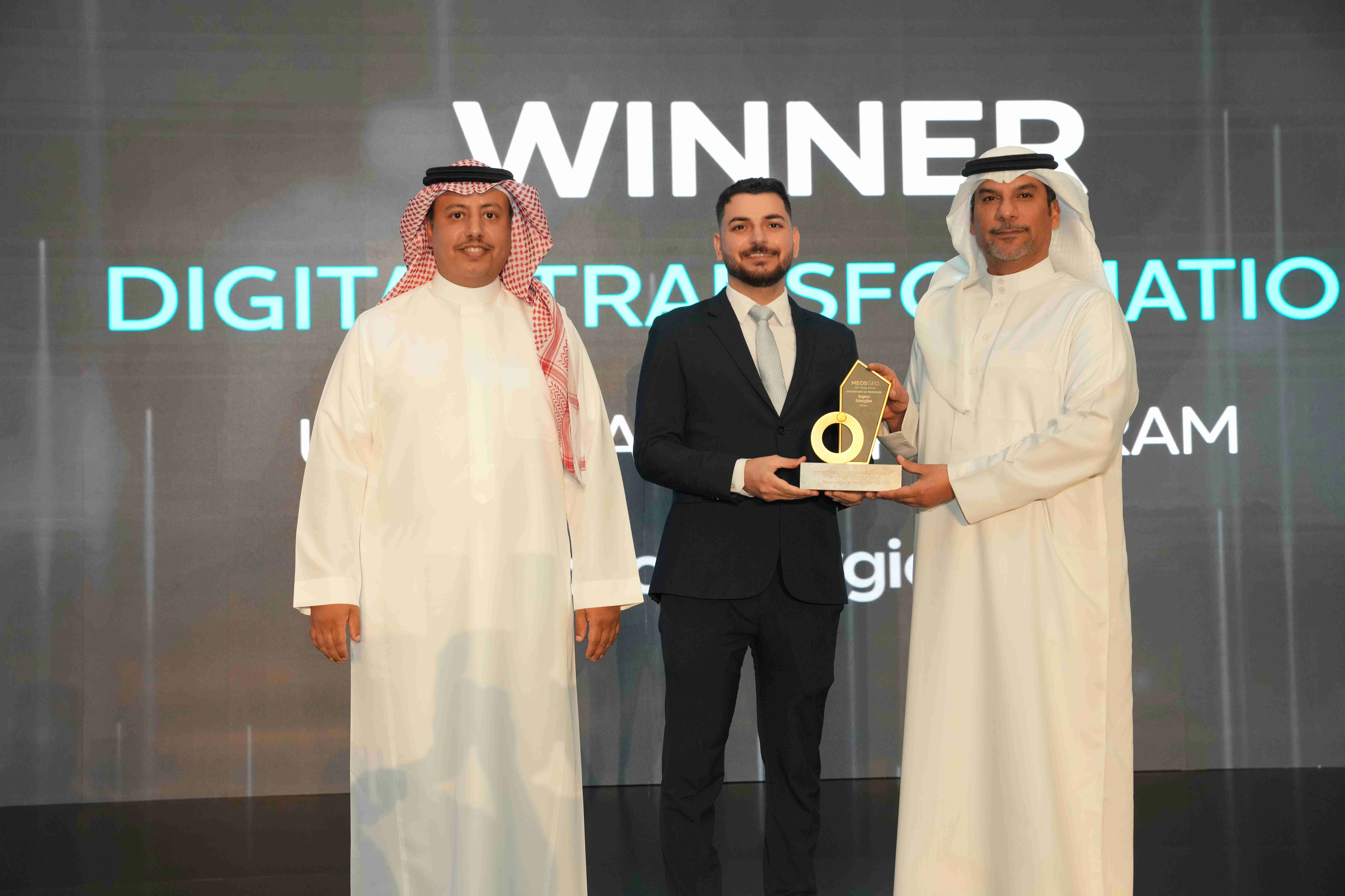 MEOS GEO 2025 Energy Awards Digital Award Winner