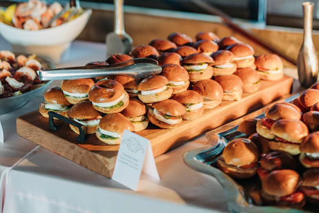 mini sandwiches platter