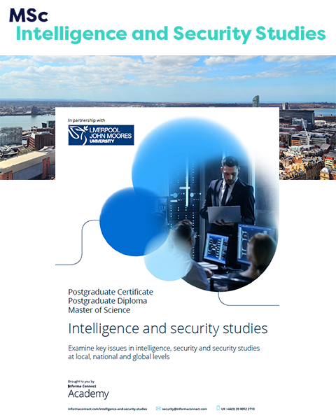 Agenda Download | MSc Intelligence And Security Studies