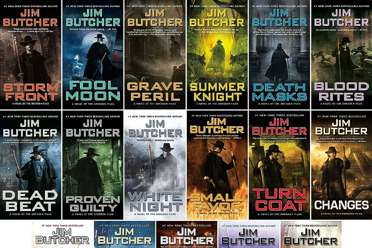 The Dresden Files of the covers