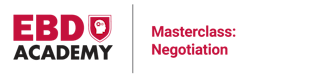 Masterclass: Negotiation
