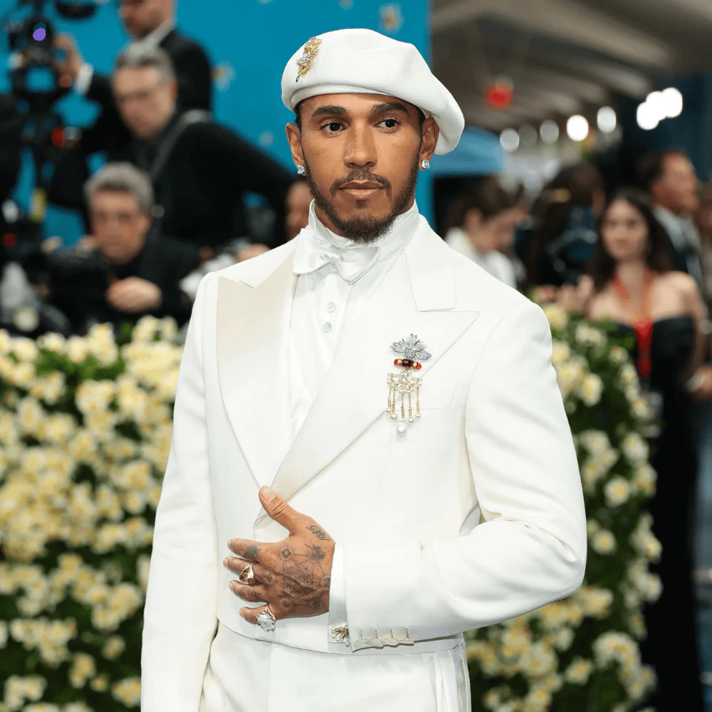 Lewis Hamilton’s Look Is Loaded With Symbolism