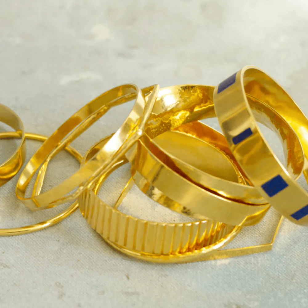 Pippa Small – Handcrafted Ethical Gold Bangles