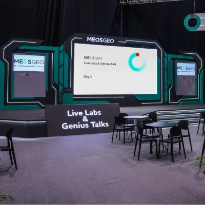 Genius Talks stage