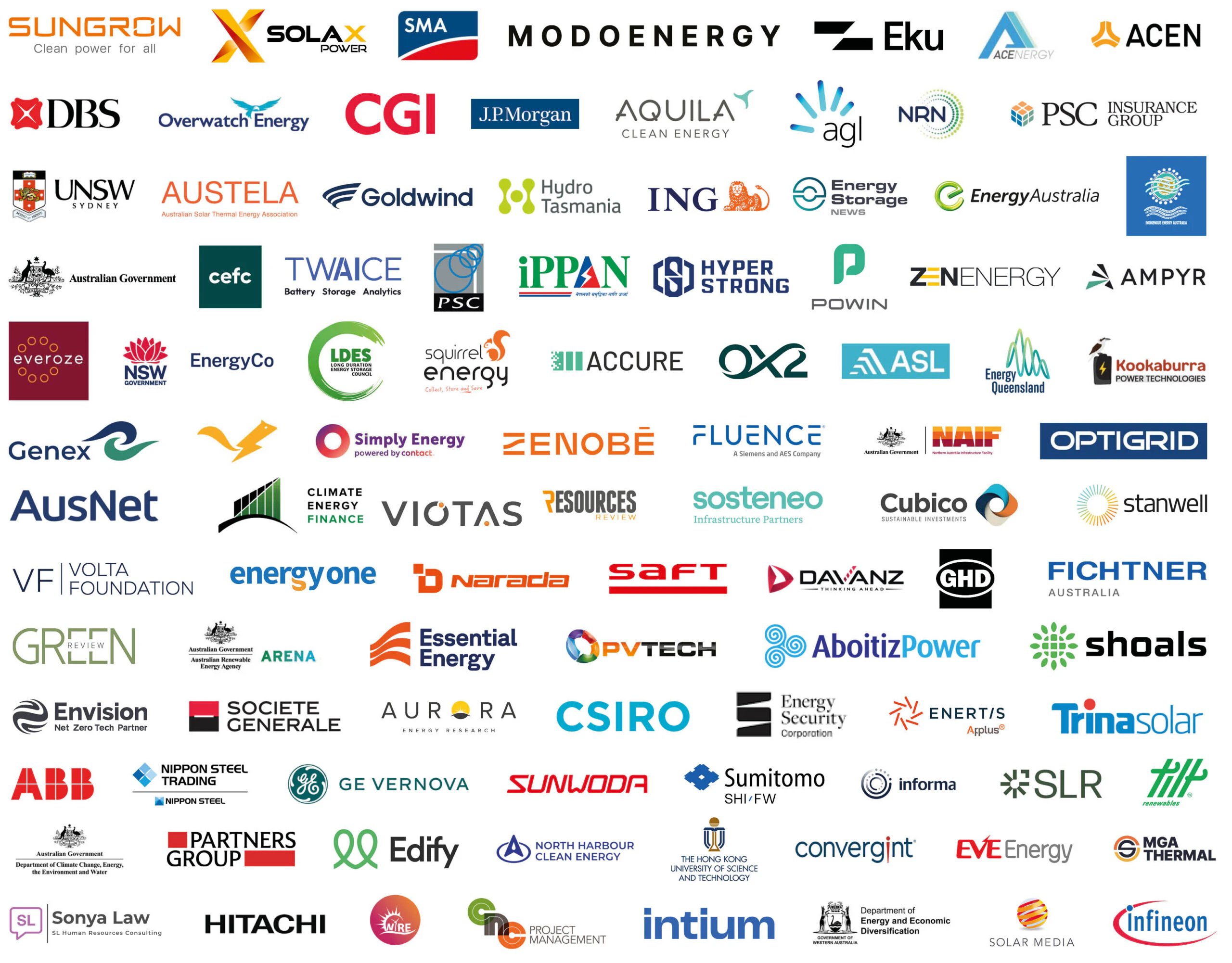 2026 Companies at Energy Storage Australia