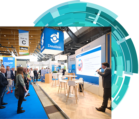 Exhibitor booth at The Battery Show Europe