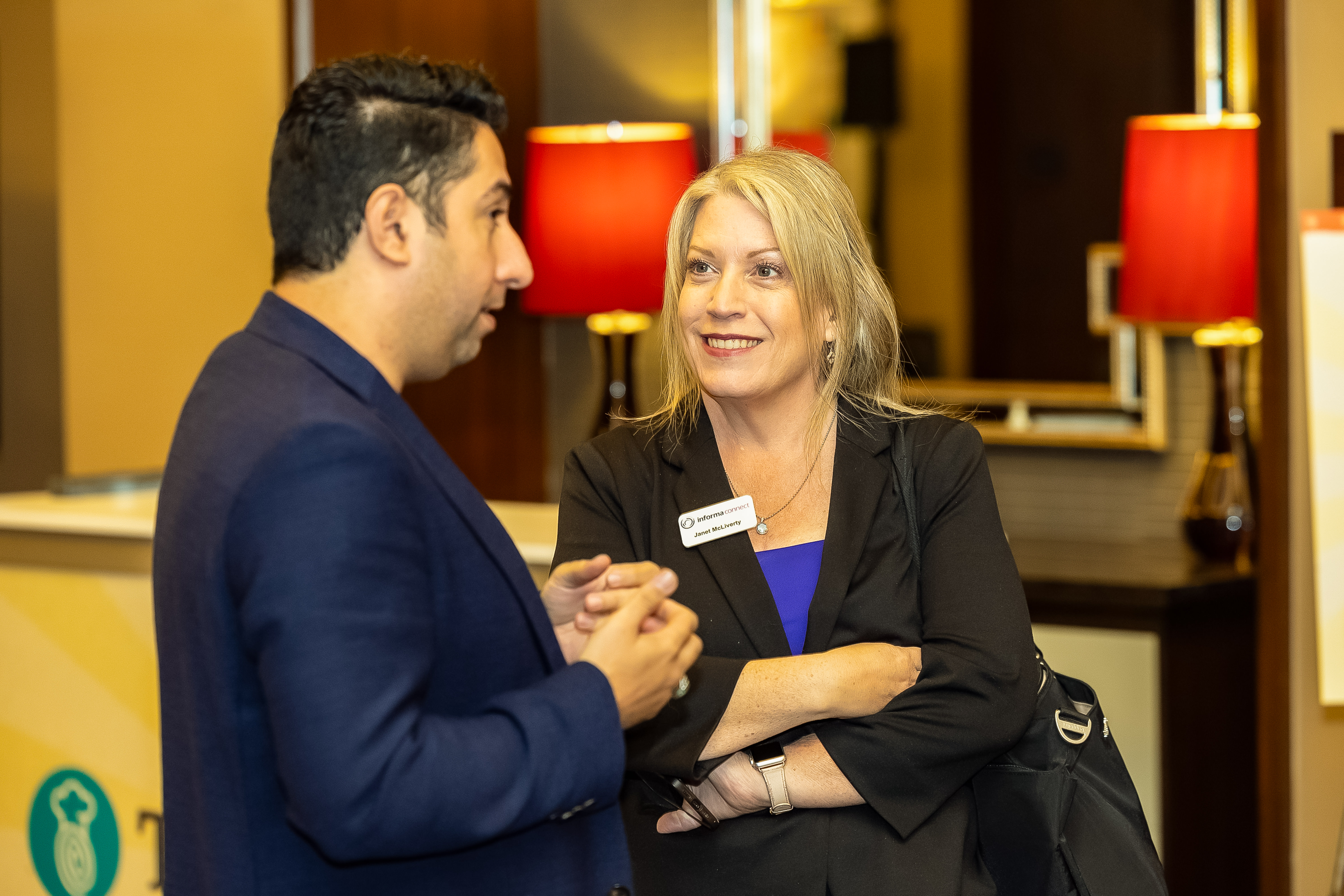 Attendees conversing at CREATE 2024