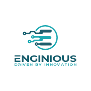 Enginious logo – MEES 2025 Exhibitor offering smart logistics and innovation-driven event support services