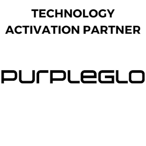 Purpleglo logo – Technology Activation Partner at MEES 2025, delivering interactive and digital event tech experiences