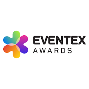 Eventex Awards logo – MEES 2025 Exhibitor recognizing excellence and creativity in global events and experiences