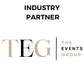 TEG logo – Industry Partner at the Middle East Event Show (MEES) 2025, supporting thought leadership in the events sector