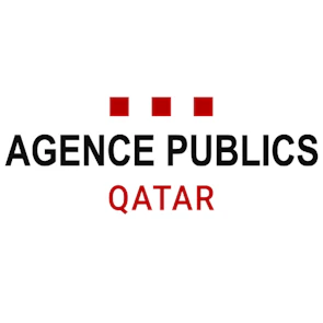 Agence Publics Qatar logo – MEES 2026 Exhibitor supporting end-to-end event management, production services, and experiential marketing solutions