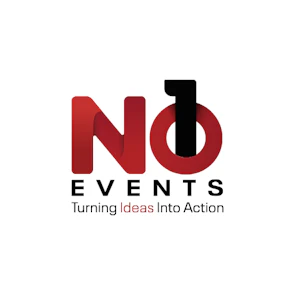 No1 Events logo – MEES 2026 Exhibitor offering comprehensive sports event management and production