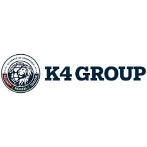 K4 Group logo – MEES 2026 Exhibitor specializing in security, medical and training for events