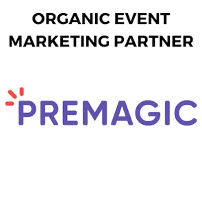 Premagic logo – Organic Event Marketing Partner at MEES 2026, delivering personalised custom avatars and AI-powered user-generated content