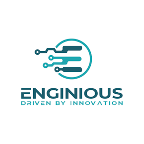 Enginious logo – SES 2025 Exhibitor offering smart logistics and innovation-driven event support services