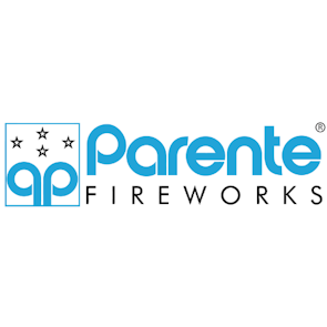 Parente Fireworks logo – SES 2025 Exhibitor specializing in spectacular fireworks displays, award-winning international shows, and innovative wireless firing systems for events of all scales