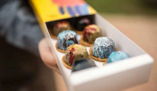 Canapés at Museu Marítim de Barcelona