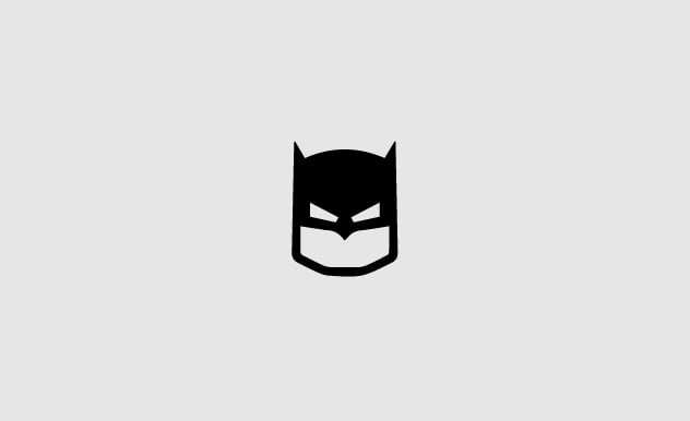 clip art of Batman's mask