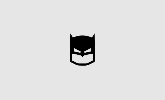 clip art of Batman's mask