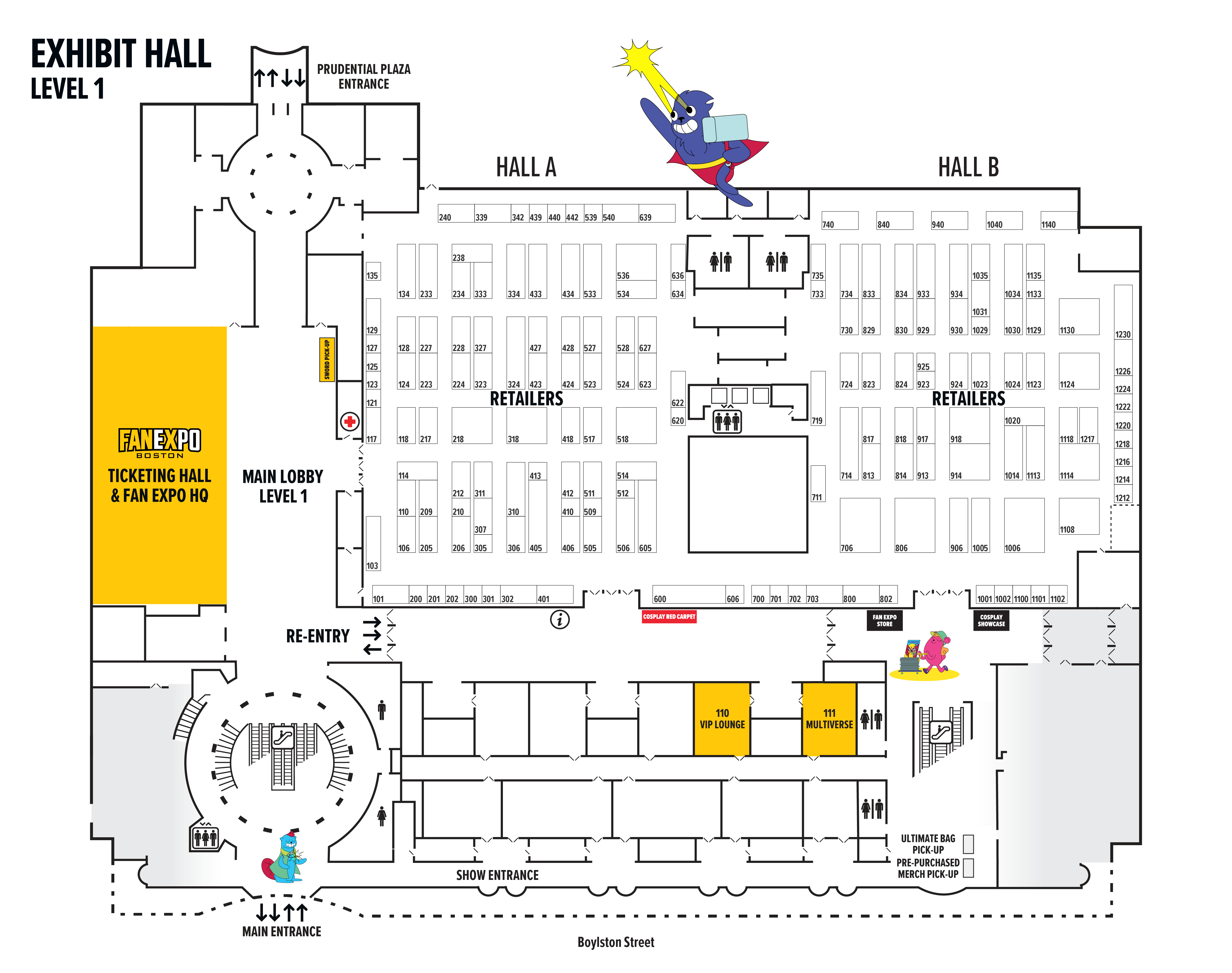 Floor Plan | FAN EXPO Boston