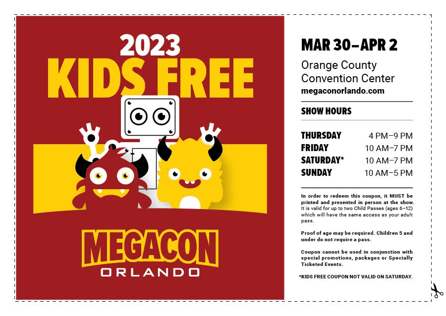 Discounts & Coupons MEGACON Orlando