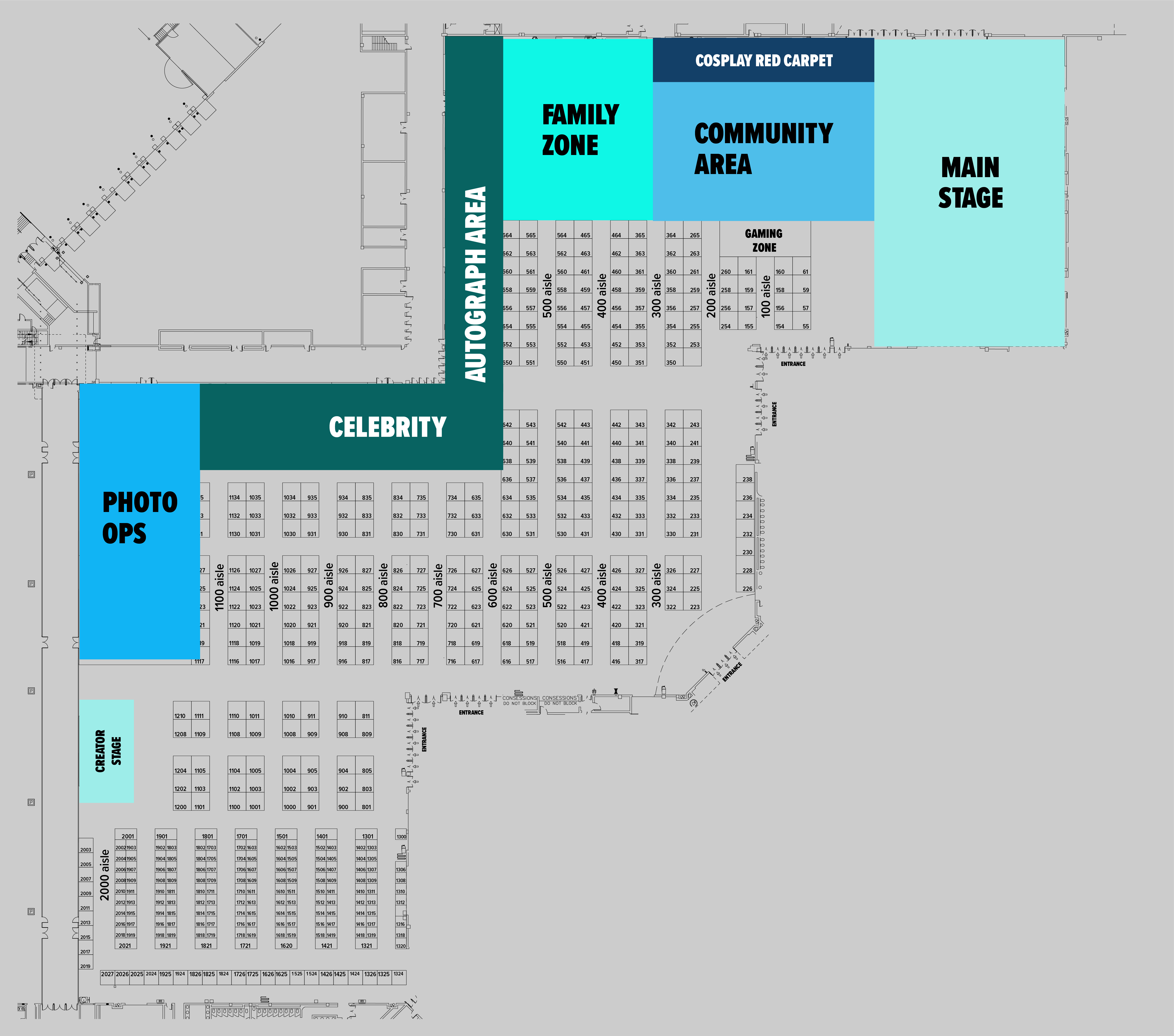 Floor Plan | FAN EXPO Portland