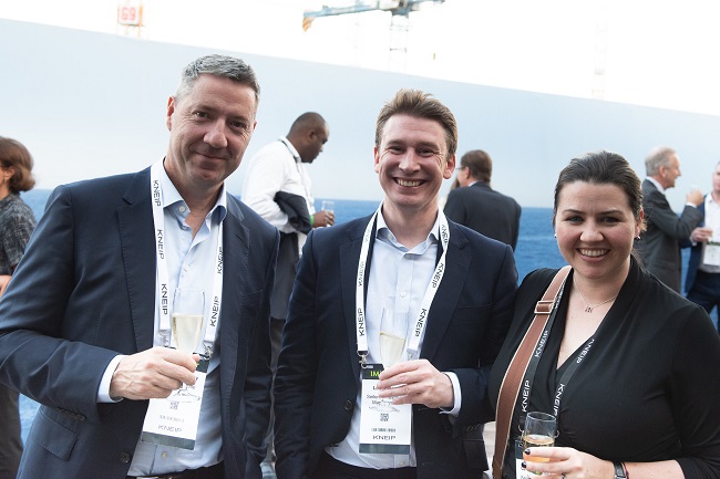 Social drinks at the leading wealth & asset management event in Monaco