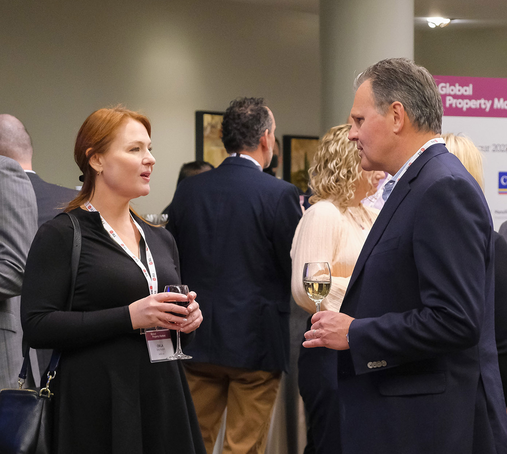 Attendee at the Chair's Reception
