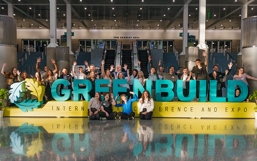 Greenbuild Sign