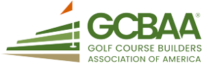 Golf Course Builders Association of America (GCBAA) logo.