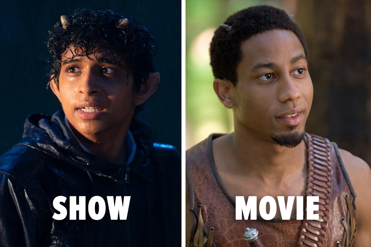 Two images. Left is Grover in the new show, right is Grover in the movies.