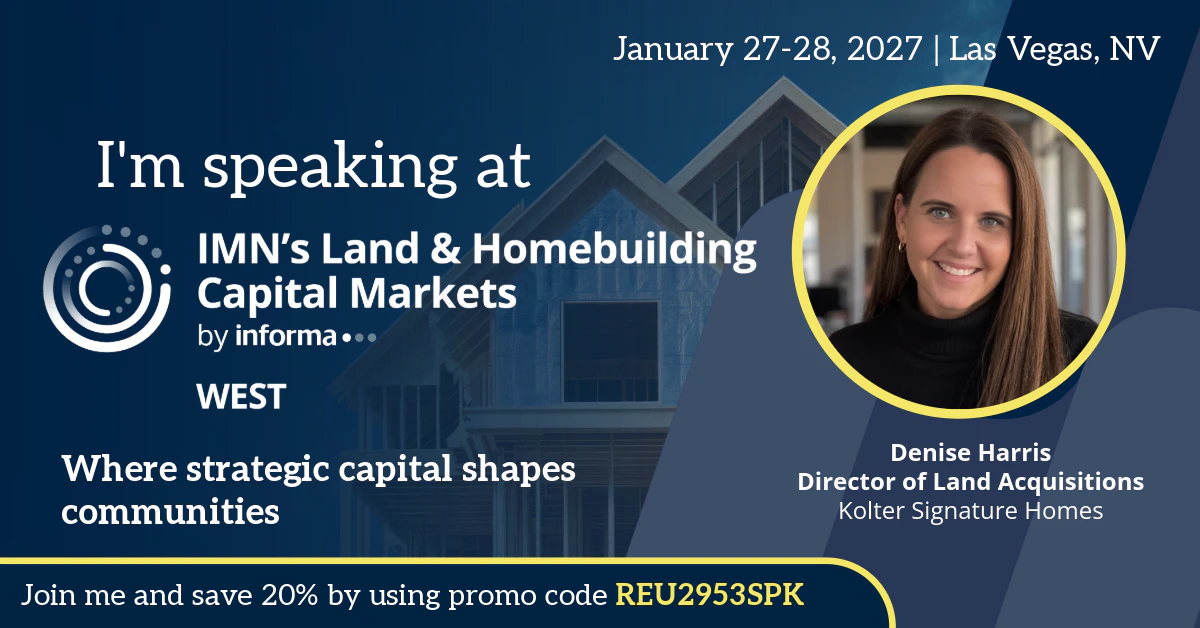 Land West Marketing Banner for Speakers