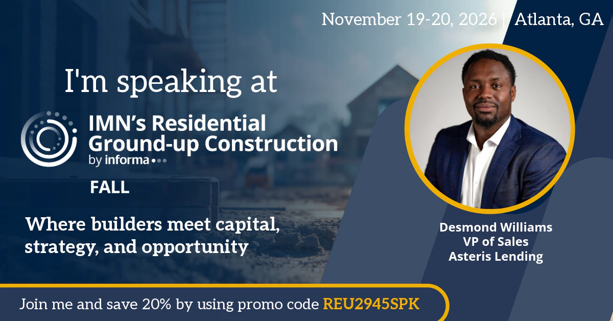 Residential Ground-Up Construction Marketing Banner for Speakers
